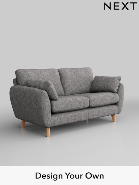 Chunky Boucle Easy Clean/Light Grey Wilson (M31756) | £899