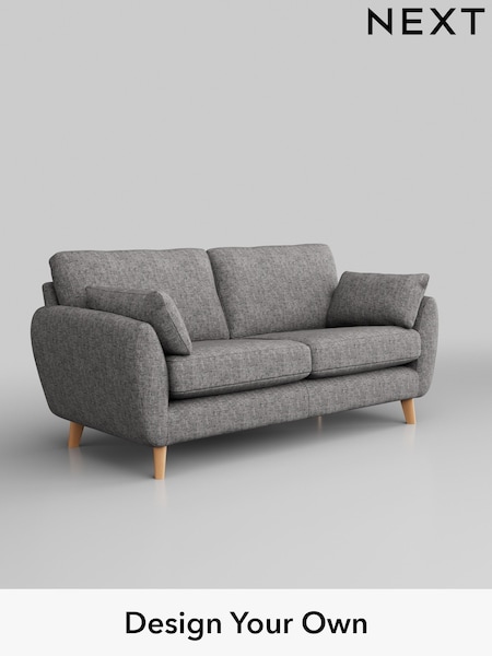 Chunky Boucle Easy Clean/Light Grey Wilson (M31756) | £999