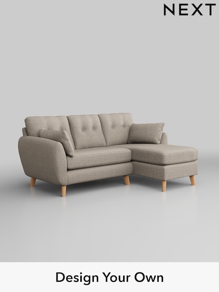 Chunky Weave/Mid Natural Wilson Buttoned Back (M31820) | £1,575