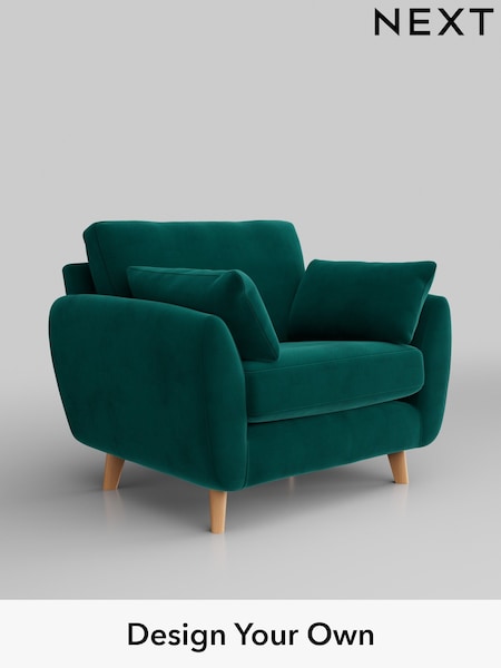 Plush Velvet Easy Clean/Juniper Green Wilson (M31889) | £650