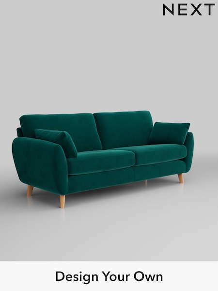 Plush Velvet Easy Clean/Juniper Green Wilson (M31889) | £1,099