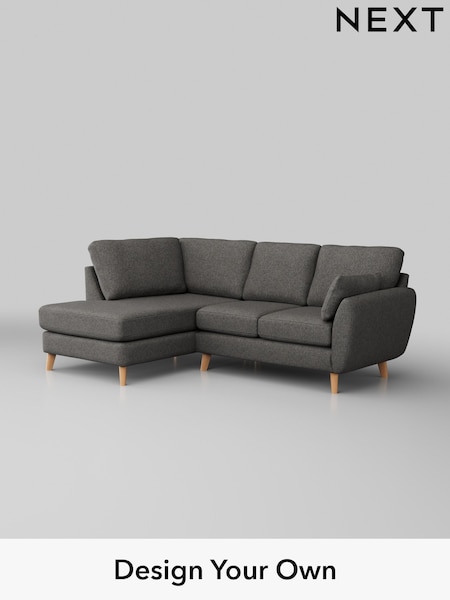 Tweedy Blend Easy Clean/Dark Grey Wilson (M31964) | £1,475