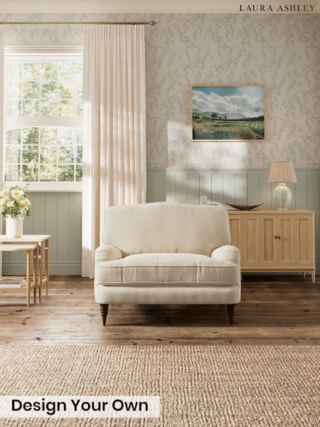 Anneliese/Oyster Natural - Lynden Relaxed Sit By Laura Ashley