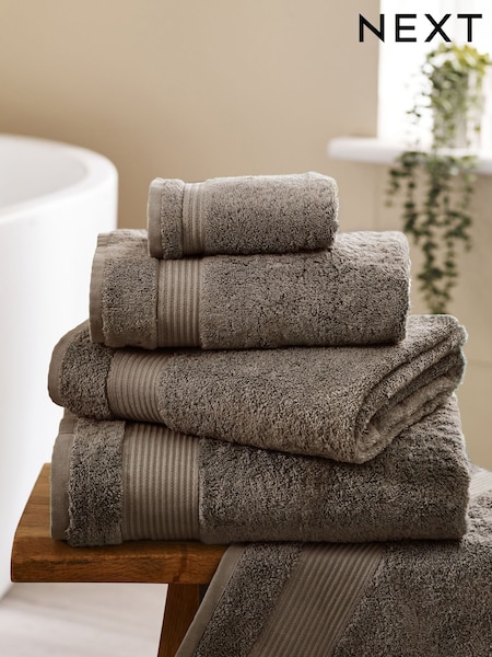 Natural Dark Egyptian Cotton Towel (M37551) | £6 - £26