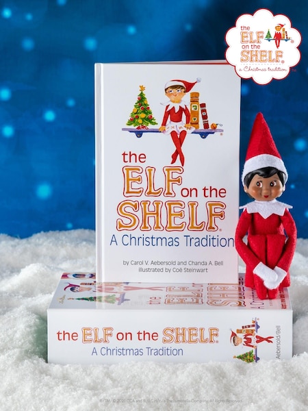 The Elf on the Shelf Christmas Tradition: Includes One Scout Elf Girl, Brown Eyes (M37950) | £23