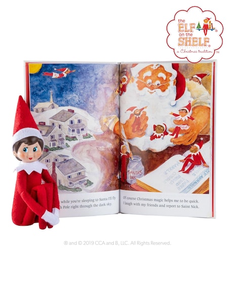 The Elf on the Shelf Christmas Tradition: Includes One Scout Elf Girl, Blue Eyes (M37951) | £25