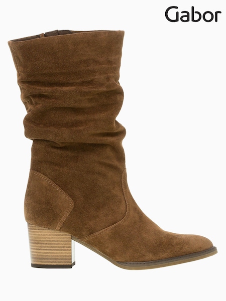 Gabor Ramona Suede Mid Leg Boots (M37969) | £135