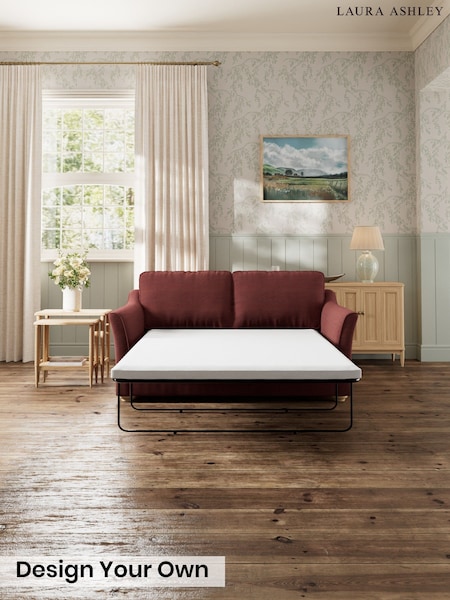 Edwin Chenille/Burgundy Red - Marford Relaxed Sit By Laura Ashley