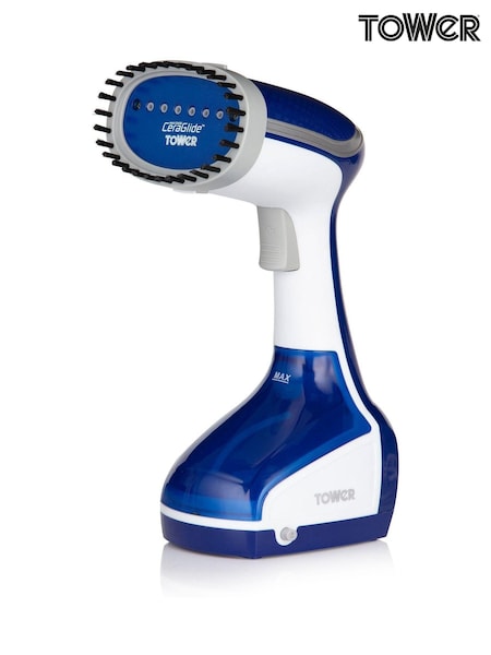 Tower Blue Ceraglide Garment Steamer (M40127) | £30