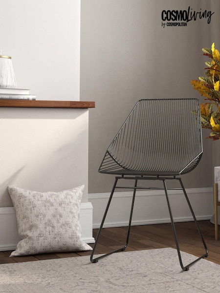 CosmoLiving Black Ellis Lightweight Dining Chair (M40502) | £135