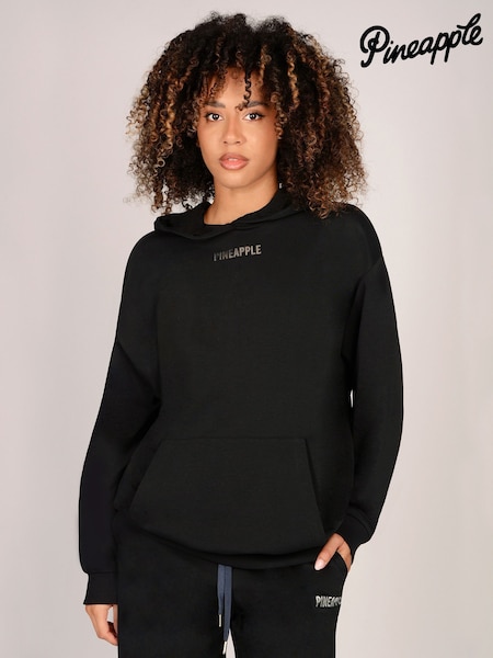 Black - Pineapple Oversized Hoodie