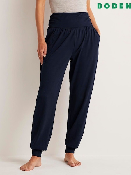 Boden Blue Hareem Jersey Joggers (M41185) | £45