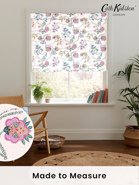 Cath Kidston Multi Wild Ones Made To Measure Roman 100% Cotton Blinds (M43908) | £75