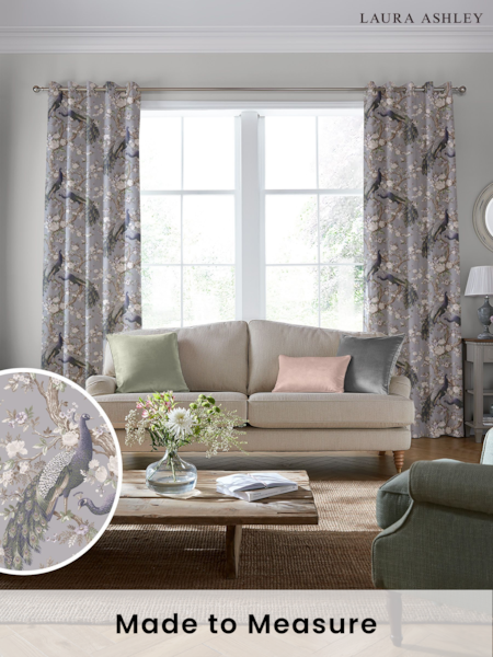 Laura Ashley Purple Belvedere Made To Measure Curtains (M44055) | £91