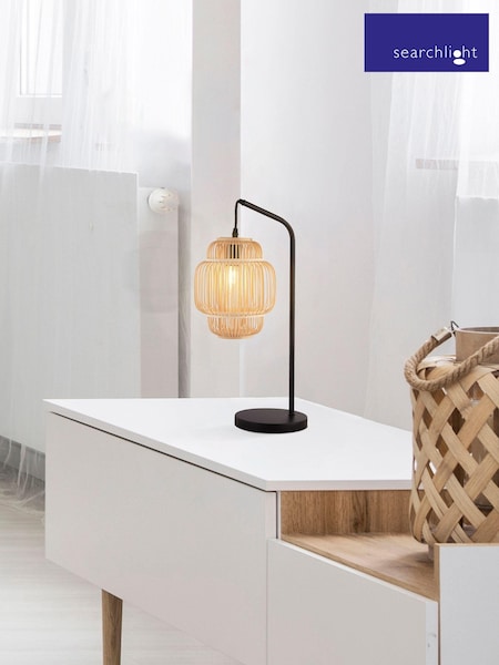 Searchlight Black Evelyn Table Lamp (M44130) | £55
