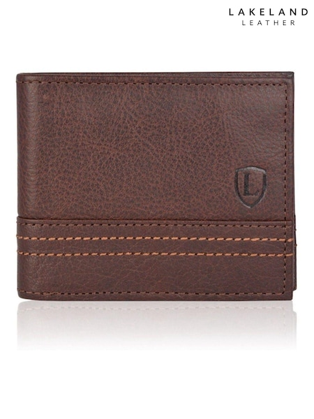 Lakeland Leather Brown Mens Keswick Wallet (M44148) | £50