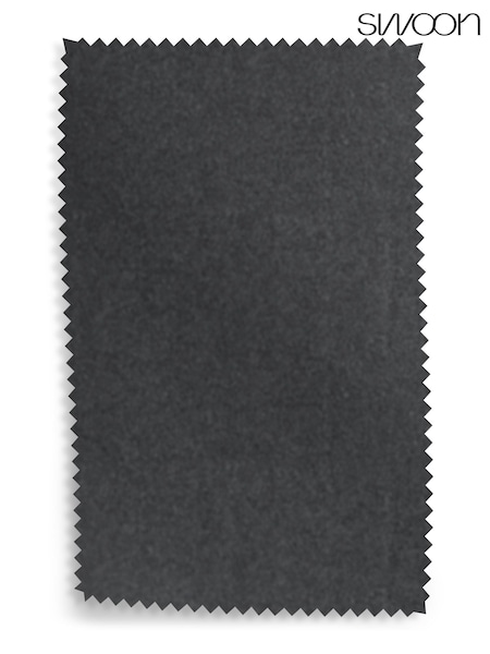 Swoon Anthracite Smart Wool Upholstery Swatch (M48828) | £0