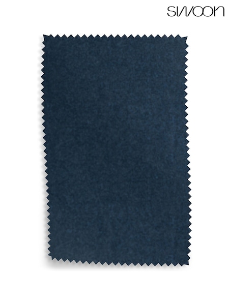 Swoon Indigo Smart Wool Upholstery Swatch (M48831) | £0