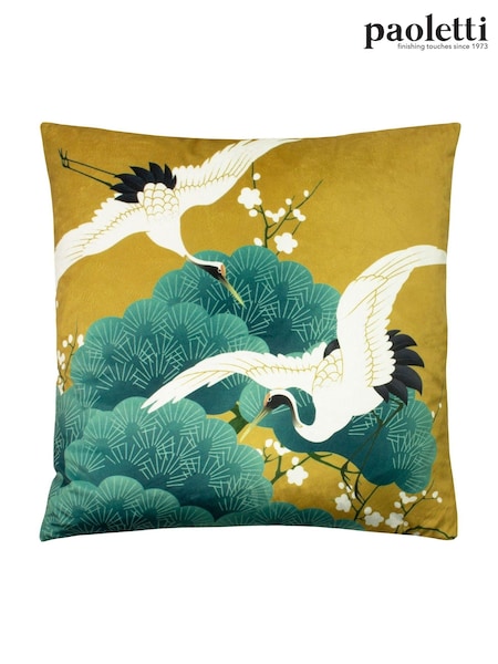 Riva Paoletti Gold Kensho Cushion (M50606) | £18