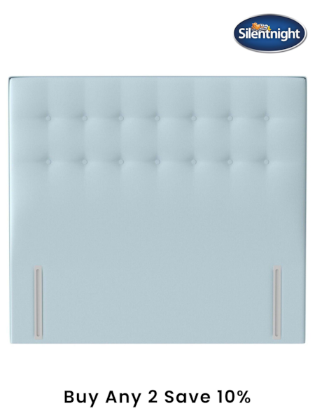 Silentnight Blue Goya Woven Headboard (M50827) | £225 - £270