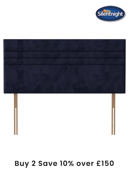 Silentnight Maritime Blue Roma Luxury Velvet Headboard (M52001) | £145 - £245