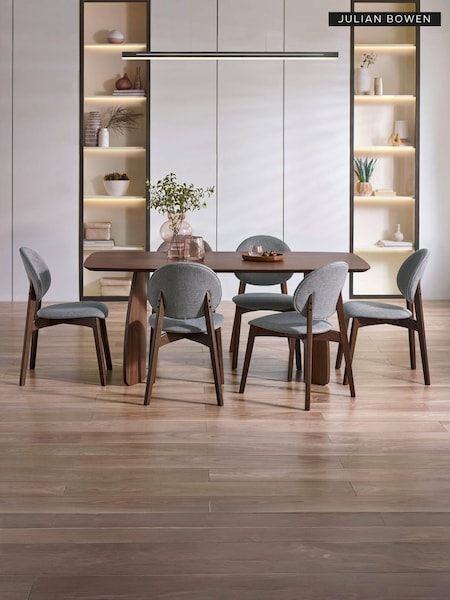 Julian Bowen Artemis Rectangular Dining Set With 6 Chairs