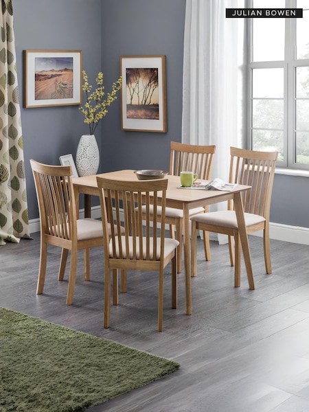Julian Bowen Boden Rectangular Dining Set With 6 Chairs