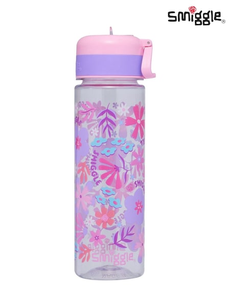 Pink - Smiggle Unreal Hydrate Plastic Drink Bottle 650ml