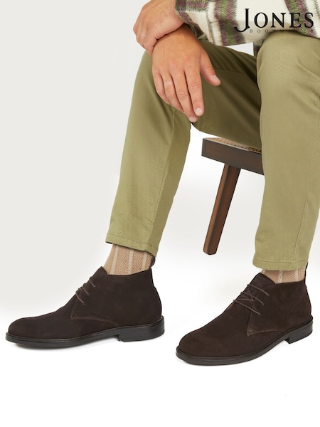 Jones Bootmaker Deacon Suede Chukka Boots (M55214) | £120