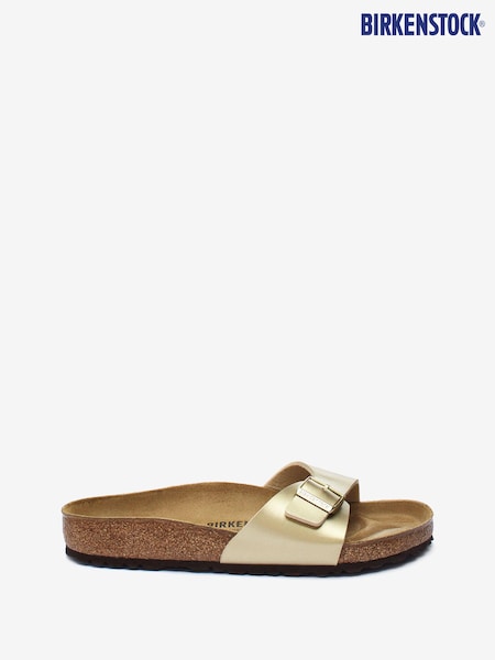 Birkenstock Gold Madrid Birko Flor Sandals (M56538) | £80