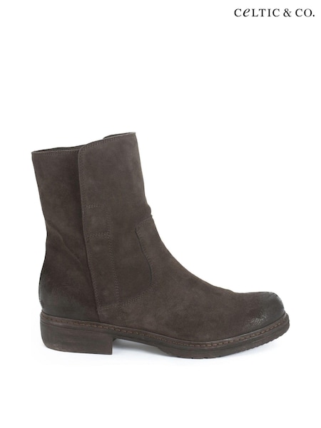 Celtic & Co Brown Essential Leather Ankle Boots (M62100) | £165