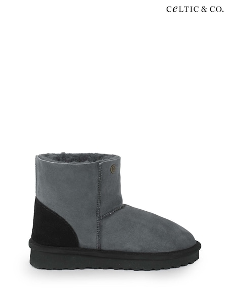Celtic & Co. Womens Grey Celt Shortie Boots (M62133) | £70
