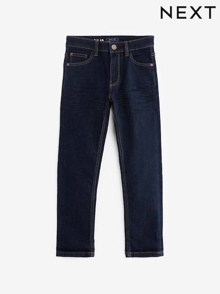 Blue Dark Regular Fit Stretch Jeans (3-17yrs) (M65068) | £12 - £17