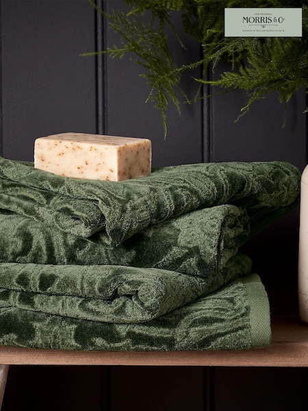 Morris & Co Green St James Towel (M66160) | £16 - £44
