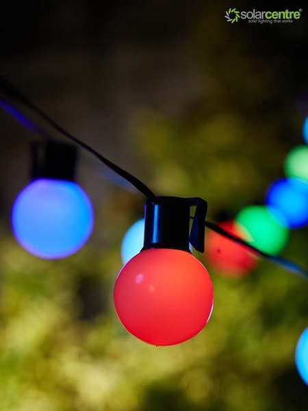 SolarCentre Clear Set of 25 Sophia Solar Smart Festoon Outdoor Line Lights (M67531) | £60