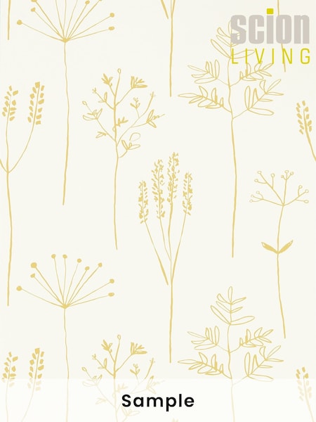 Scion Yellow Stipa Wallpaper (M67903) | £1