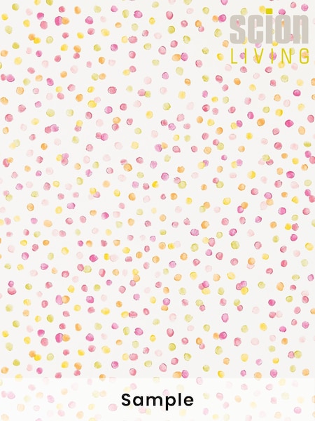 Scion Pink Lots of Dots Wallpaper (M67916) | £1