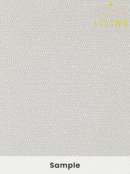 Scion Grey Totak Geo Smudge Wallpaper Sample Children's Wallpaper (M67921) | £1