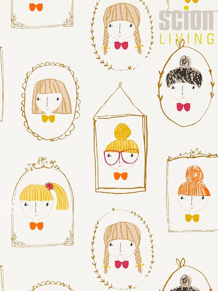 Scion Yellow Hello Dolly Wallpaper Sample Wallpaper (M67927) | £1