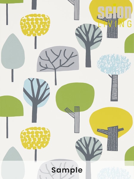 Scion Green Liora Wallpaper (M67936) | £1