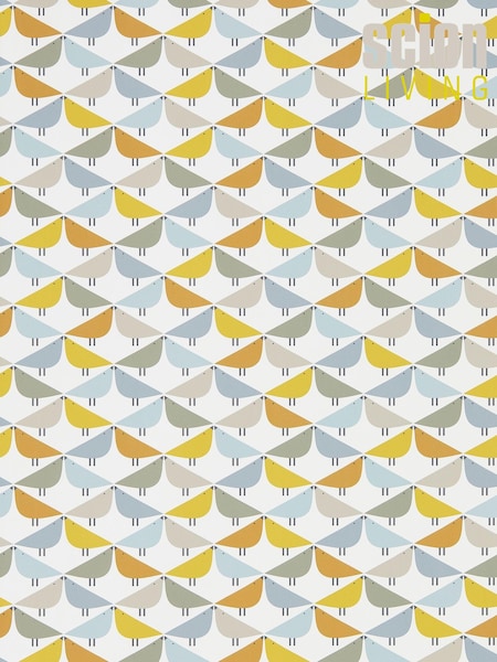 Scion Yellow Lintu Wallpaper Sample Wallpaper (M67937) | £1