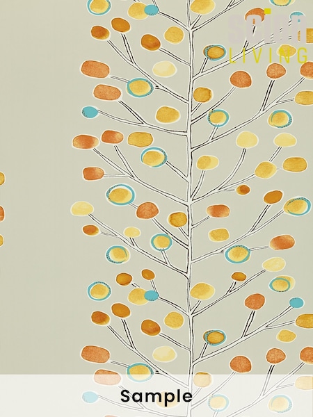 Scion Orange Berry Tree Wallpaper (M67939) | £1