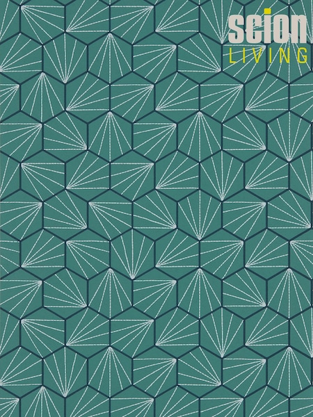 Scion Green Aikyo Wallpaper Sample Wallpaper (M67963) | £1