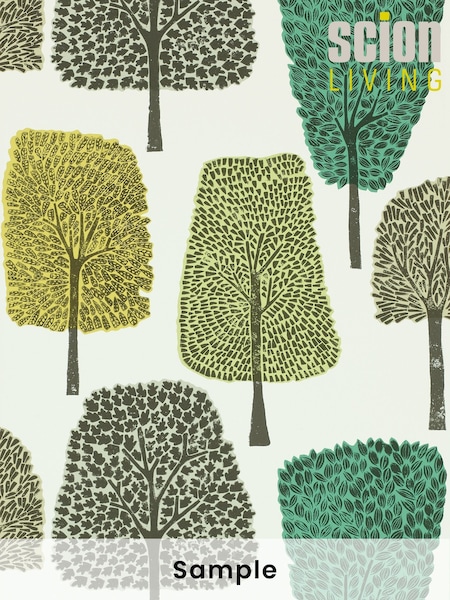 Scion Grey Cedar Wallpaper (M67971) | £1