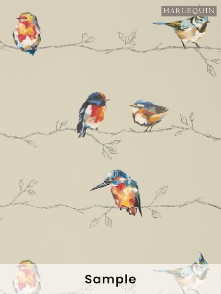Harlequin Orange Persico Wallpaper (M68011) | £1