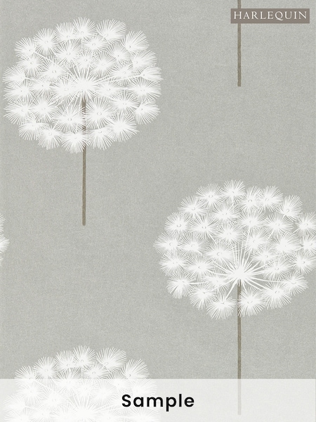 Harlequin Silver Amity Wallpaper (M68020) | £1