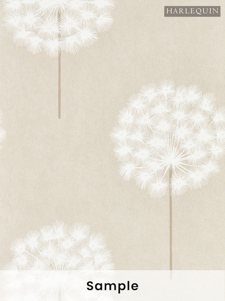 Harlequin White Amity Wallpaper Sample (M68024) | £1