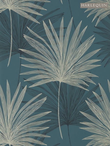 Harlequin Blue Mitende Wallpaper Sample Wallpaper (M68084) | £1