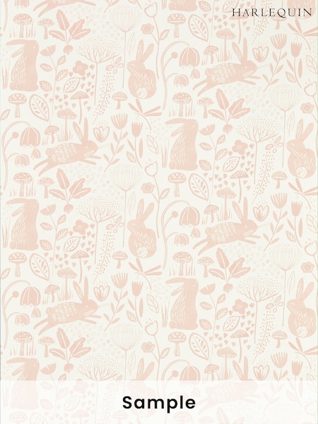 Harlequin Pink Into The Meadow Children's Wallpaper (M68104) | £1