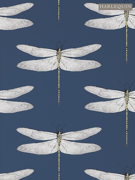 Harlequin Blue Demoiselle Wallpaper (M68115) | £1